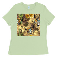 Matcha aztec bull skull Ladies Tee - BundleAndBundleShop
