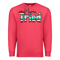 Cardinal Mama Tried Premium Sweatshirt - CowCowDesign