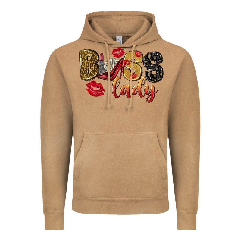 Boss Lady With Money Vintage Hoodie by NancyCooperArtShop | Teevron