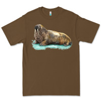 Cacao Walrus Premium Tee - LillyAllenDesigns