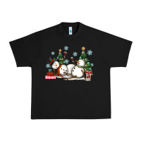 Black christmas snowmen with wine Urban Heavy Tee - MaliasSmallBusiness