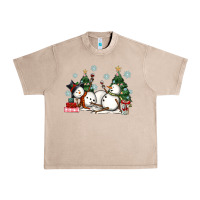 French Oak christmas snowmen with wine Urban Heavy Tee - MaliasSmallBusiness