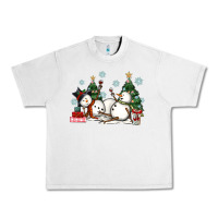 Lunar Rock christmas snowmen with wine Urban Heavy Tee - MaliasSmallBusiness