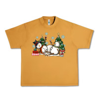 Peanut Butter christmas snowmen with wine Urban Heavy Tee - MaliasSmallBusiness