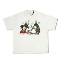 Pistachio christmas snowmen with wine Urban Heavy Tee - MaliasSmallBusiness