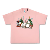 Salmon christmas snowmen with wine Urban Heavy Tee - MaliasSmallBusiness