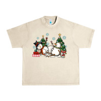 Sandshell christmas snowmen with wine Urban Heavy Tee - MaliasSmallBusiness