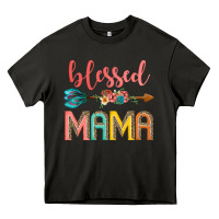Asphalt blessed mama Heavy Core Tee - JahusDesignShop