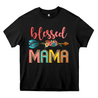 Black blessed mama Heavy Core Tee - JahusDesignShop
