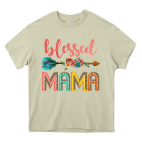 Mossy blessed mama Heavy Core Tee - JahusDesignShop