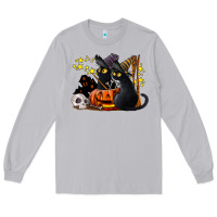 Moon Dust halloween black cats Long Sleeve Tee - LillyAllenDesigns