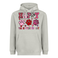Moon Dust happy valentine's day paws Heavyweight Hoodie - OliviaCreatesArt