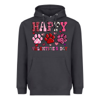 Smoke happy valentine's day paws Heavyweight Hoodie - OliviaCreatesArt