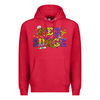 Cardinal Mardi Gras Med Surge Premium Hoodie - HowdyJamesFarm