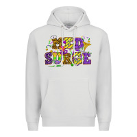 Dove Grey Mardi Gras Med Surge Premium Hoodie - HowdyJamesFarm