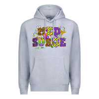 Heather Grey Mardi Gras Med Surge Premium Hoodie - HowdyJamesFarm