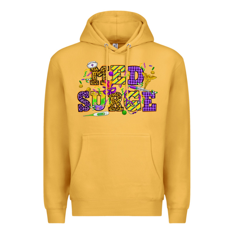 Mardi Gras Med Surge Premium Hoodie by HowdyJamesFarm | Teevron