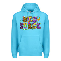 Ocean Blue Mardi Gras Med Surge Premium Hoodie - HowdyJamesFarm