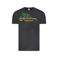 Vintage Black christmas vacation car Vintage Tee - MaliasSmallBusiness