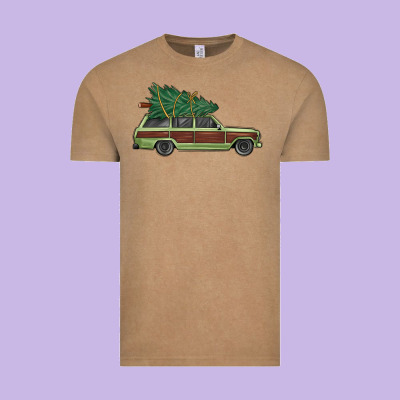 Christmas Vacation Car Vintage Tee Designed By Maliassmallbusiness