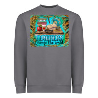 Storm teachers change the world mousepad Heavyweight Sweatshirt - BarkalooDesign