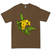 Cacao yellow elder flower Premium Tee - LillyAllenDesigns
