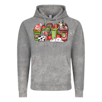 Cloud Rock cow and strawberry coffee cups Vintage Hoodie - NancyCooperArtShop