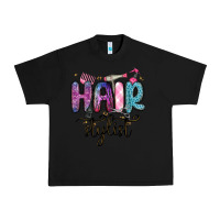 Black hair stylist Urban Heavy Tee - MaliasSmallBusiness