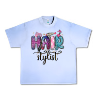 Grape Ice hair stylist Urban Heavy Tee - MaliasSmallBusiness