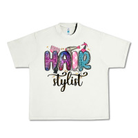 Pistachio hair stylist Urban Heavy Tee - MaliasSmallBusiness