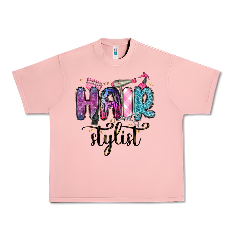 Hair Stylist Urban Heavy Tee by MaliasSmallBusiness | Teevron