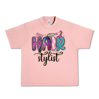 Salmon hair stylist Urban Heavy Tee - MaliasSmallBusiness