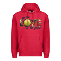 Cardinal softball love of the game Premium Hoodie - JahusDesignShop