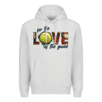 Dove Grey softball love of the game Premium Hoodie - JahusDesignShop