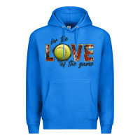 True Royal softball love of the game Premium Hoodie - JahusDesignShop