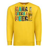 Lemon Mama Needs a Beer Premium Sweatshirt - CowCowDesign