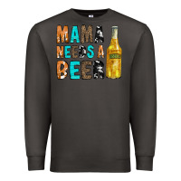 Smoke Mama Needs a Beer Premium Sweatshirt - CowCowDesign