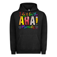 Pigment Black IDiot Of The Aha Moments Urban Hoodie - CowhideDigitalArt