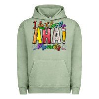 Pigment Oil Green IDiot Of The Aha Moments Urban Hoodie - CowhideDigitalArt