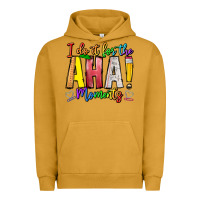 Pigment Peanut Butter IDiot Of The Aha Moments Urban Hoodie - CowhideDigitalArt