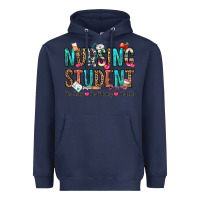 Navy nursing student no sleep no money no life Heavyweight Hoodie - OliviaCreatesArt