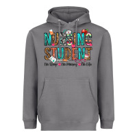 Nursing Student No Sleep No Money No Life Heavyweight Hoodie | Teevron