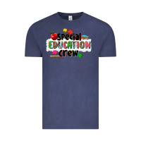 Vintage Denim special education crew Vintage Tee - NancyCooperArtShop