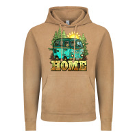 Vintage Camel camping caravan home Vintage Hoodie - NancyCooperArtShop