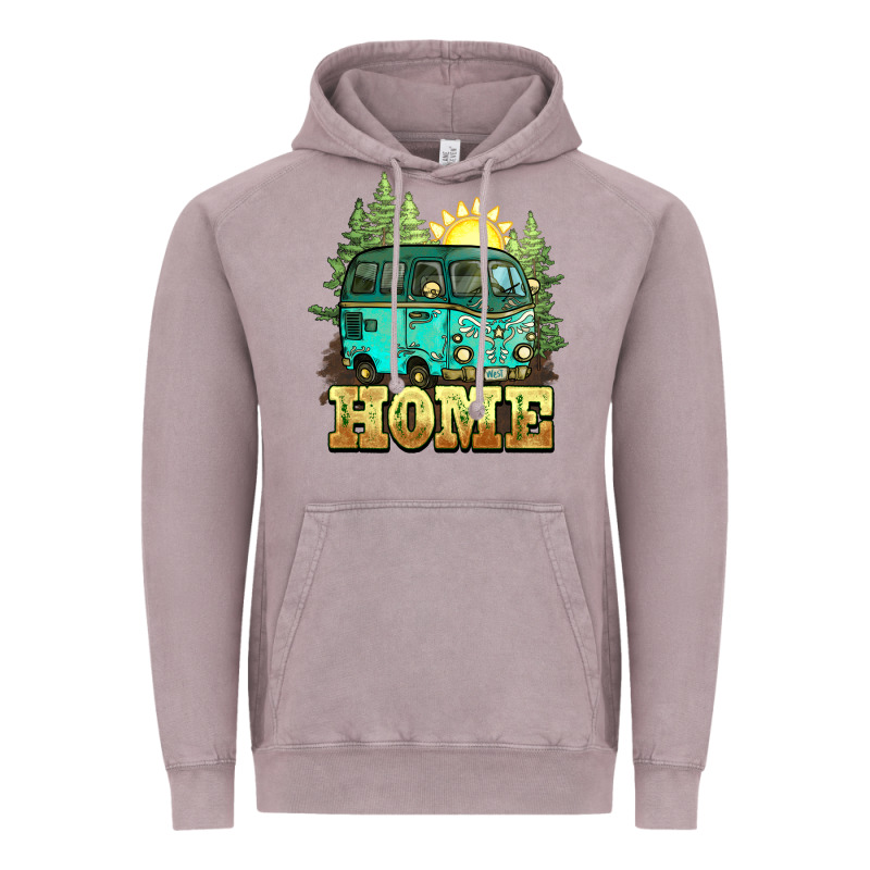Camping Caravan Home Vintage Hoodie by NancyCooperArtShop | Teevron