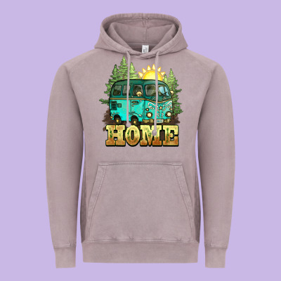 Camping Caravan Home Vintage Hoodie Designed By Nancycooperartshop