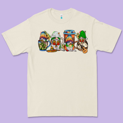Mexican Gnomies Coffee Premium Tee Designed By Jahusdesignshop