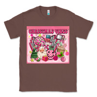 Chestnut 3d retro pink christmas vibes Classic Tee - MaliasSmallBusiness