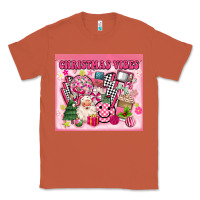 Copper 3d retro pink christmas vibes Classic Tee - MaliasSmallBusiness