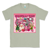Matcha 3d retro pink christmas vibes Classic Tee - MaliasSmallBusiness